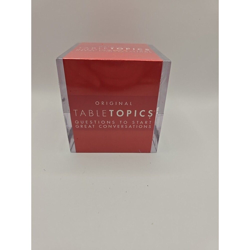 "Table Topics" Original Questions To Start Conversations Ruby Mine New